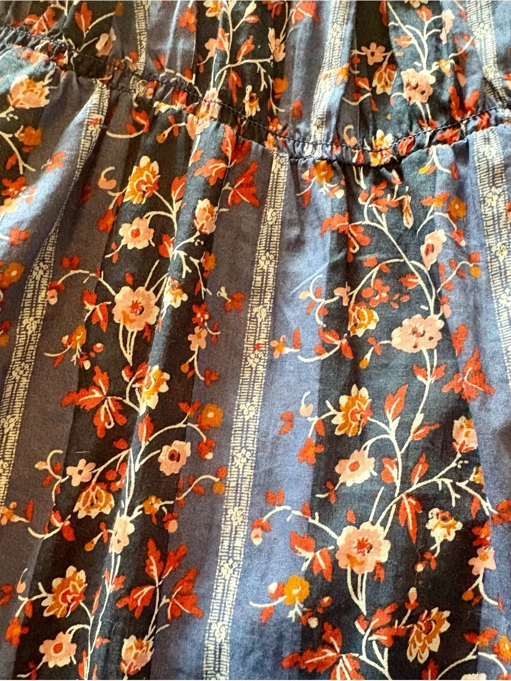 Free People smocked square
